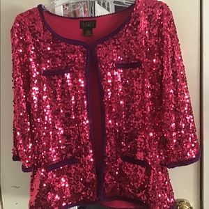 Iman Sequin Jacket